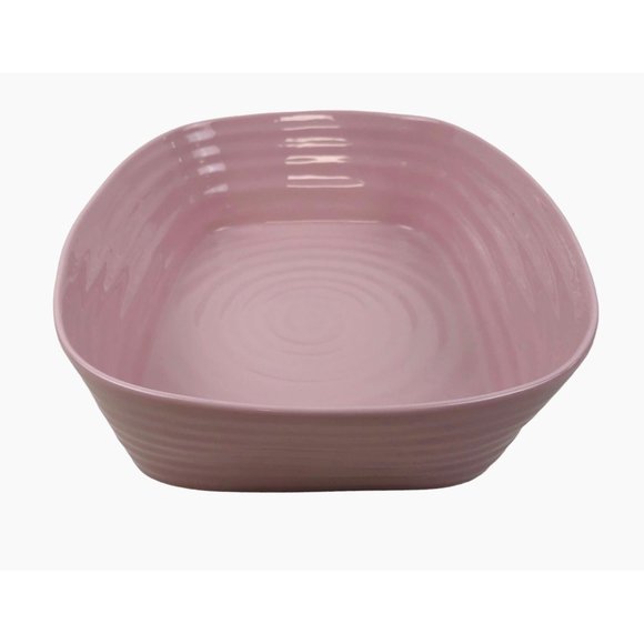 Sophie Conran Portmeirion Pink Casserole Dish Pottery Cooking Baking - Picture 7 of 10